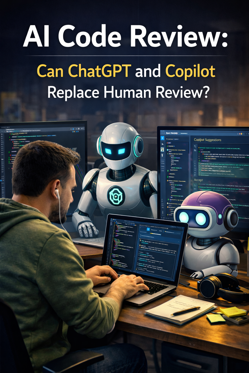 AI Code Review: Can ChatGPT and Copilot Replace Human Review?